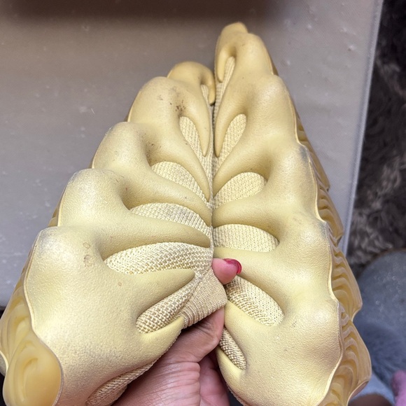 Yeezy Athletic Shoes in Cream/Light Yellow